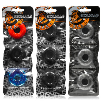 RINGER 3-pack of DO-NUT-1 small Steel